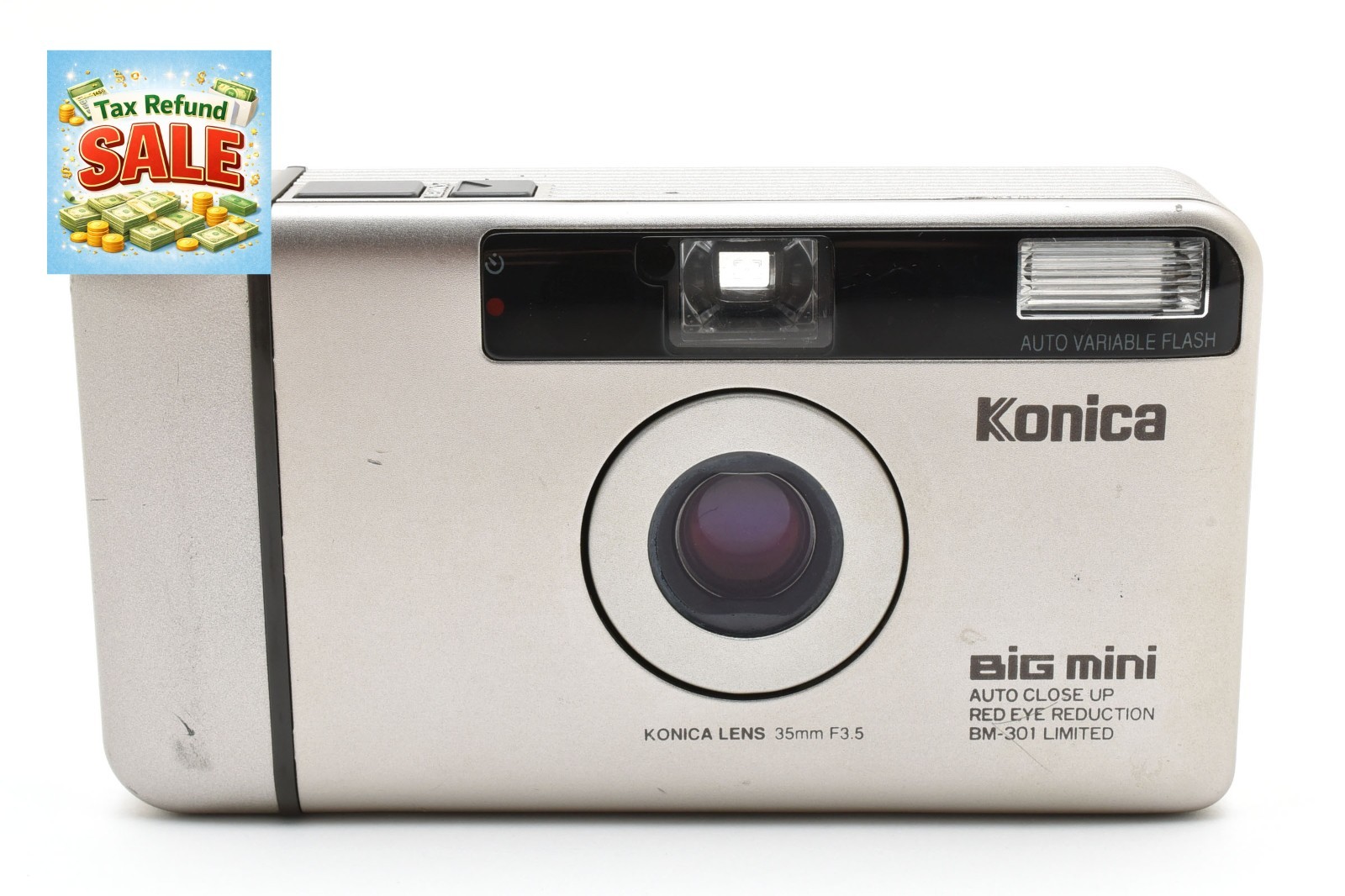 [NEAR MINT-] Konica Big mini BM-301 Limited 35mm JAPAN #SALE #A024