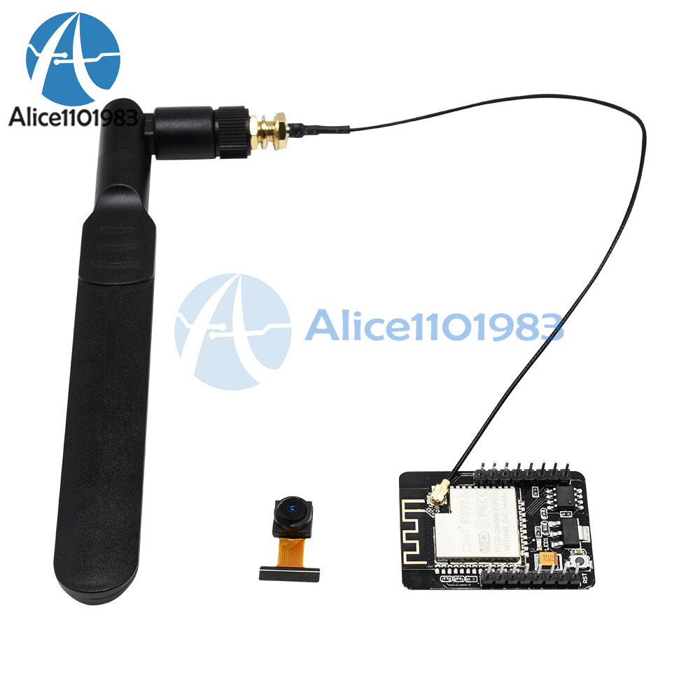 ESP32-CAM WIFI Bluetooth Development Board Enhanced Version 2.4G Antenna +Cable