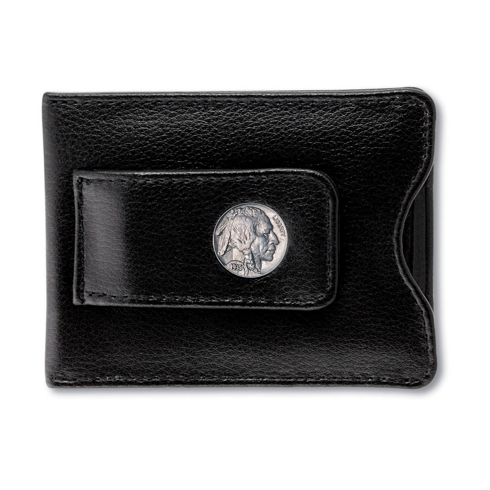 NEW American Coin Treasures Buffalo Nickel Coin Money Clip Wallet 12583