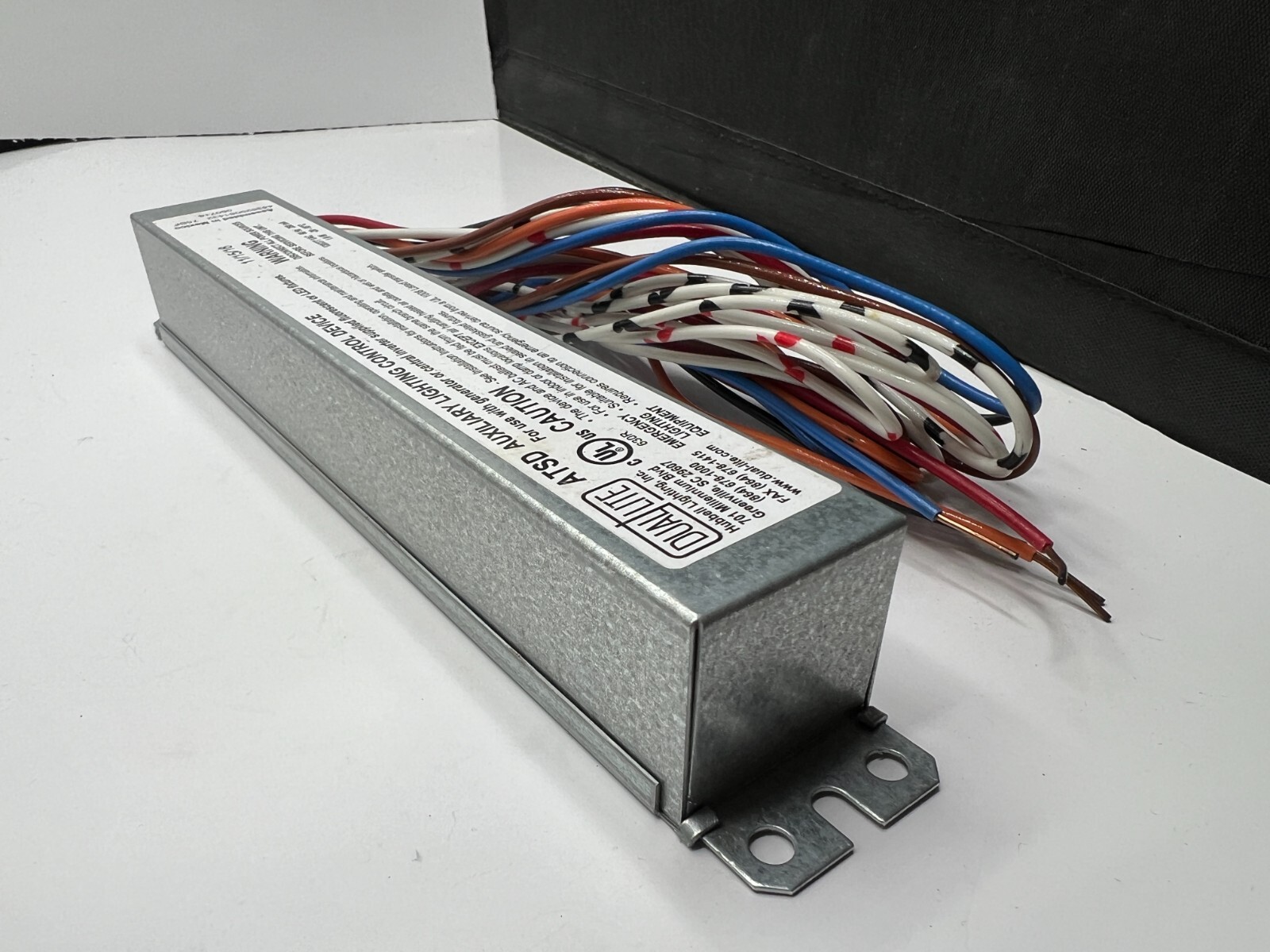 HUBBELL DUAL-LITE ATSD AUXILIARY TRANSFER SWITCH UTILITY GENERATOR POWER