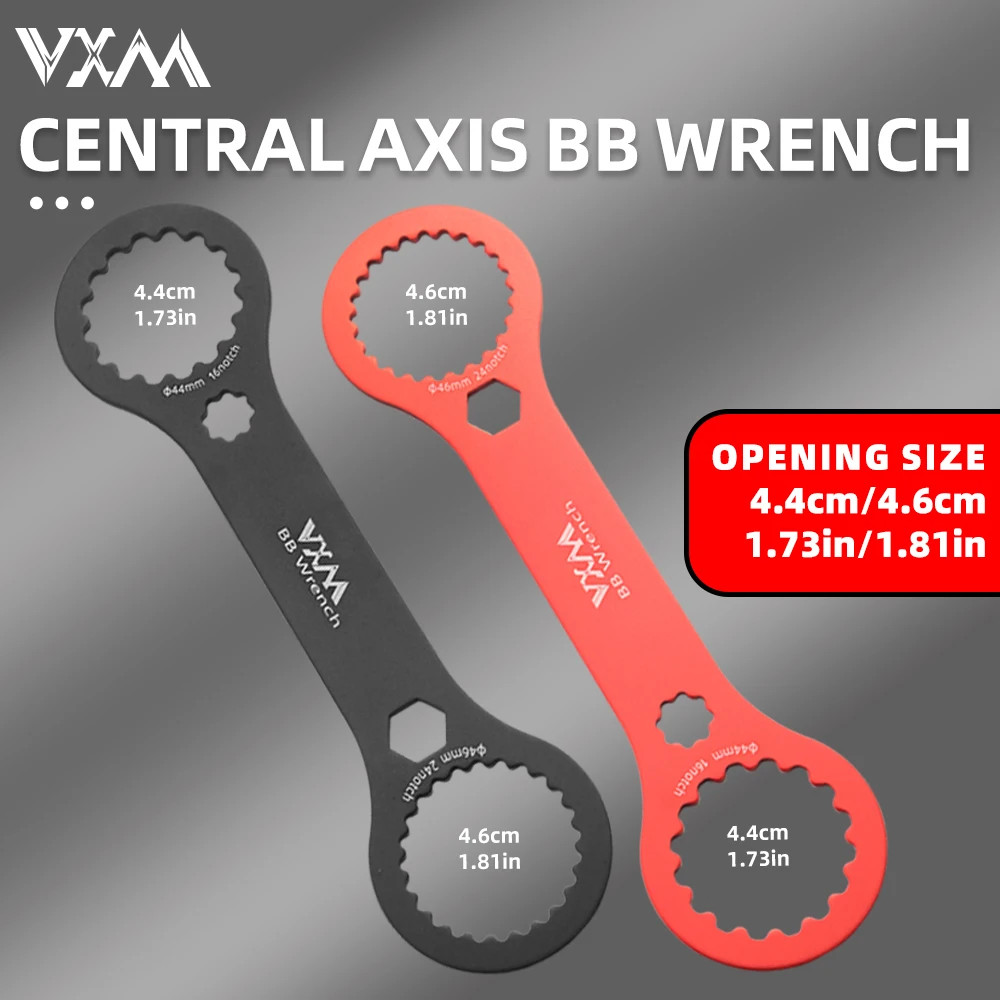 Aluminum Bike Bottom Bracket Wrench 44/46mm DUB BB Repair Tool Spanner