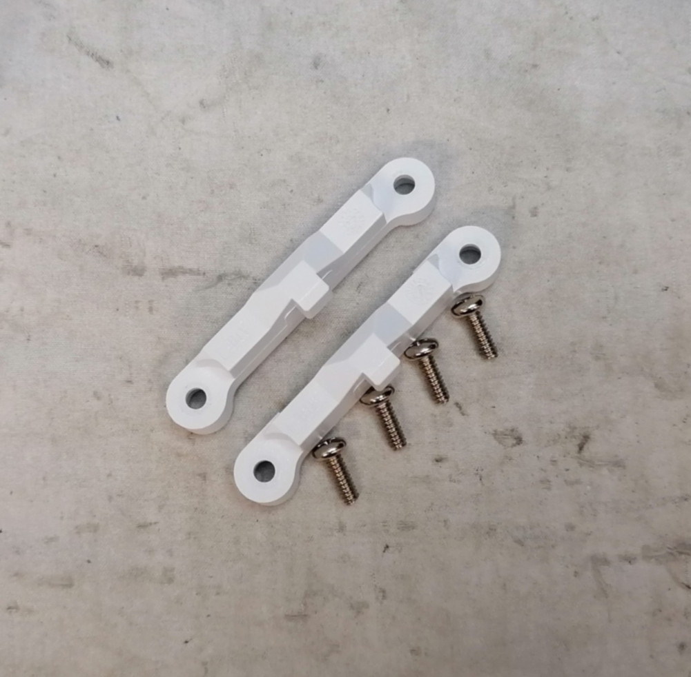AMD Motherboard Heatsink Retainer Bracket White with Screws