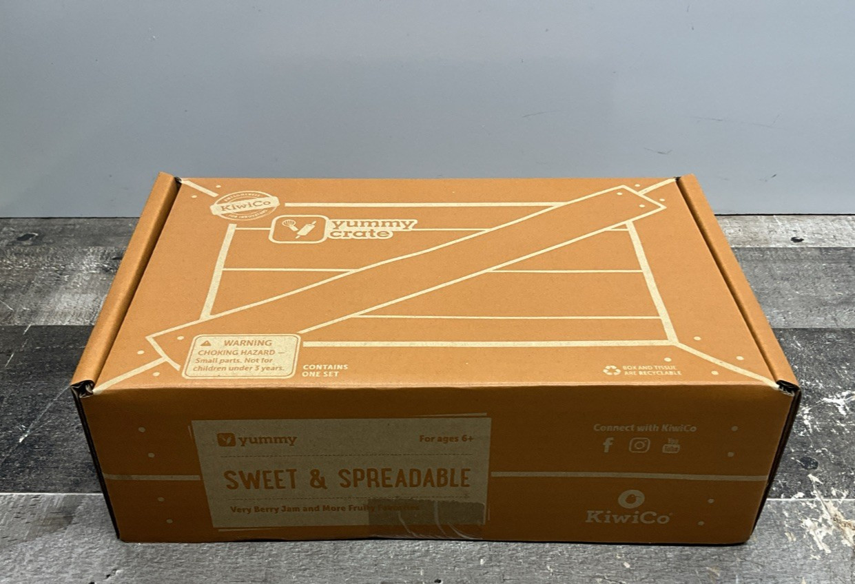 KIWICO YUMMY CRATE SWEET & SPREADABLE FOOD SCIENCE KIT YJAM-F2264 AGES 6+ SEALED