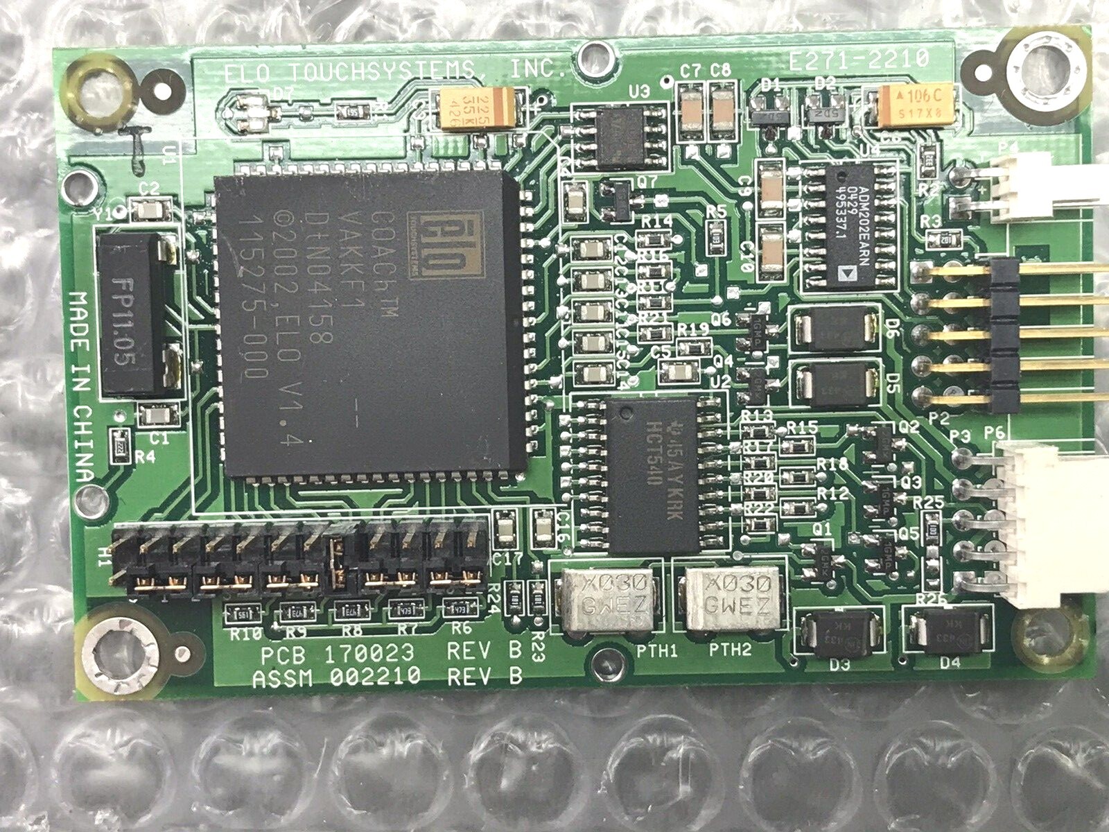 Elo Touch Systems E271-2210 PCB 170023 AccuTouch Touchscreen Controller