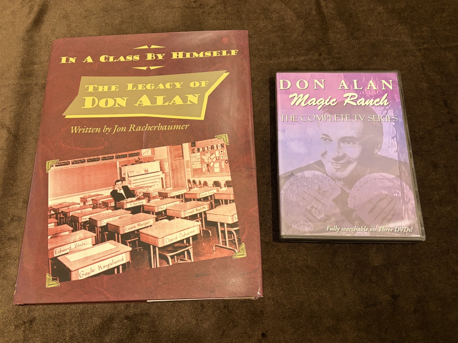 Don Alan Magic Book and Complete "Magic Ranch" TV Series DVD's