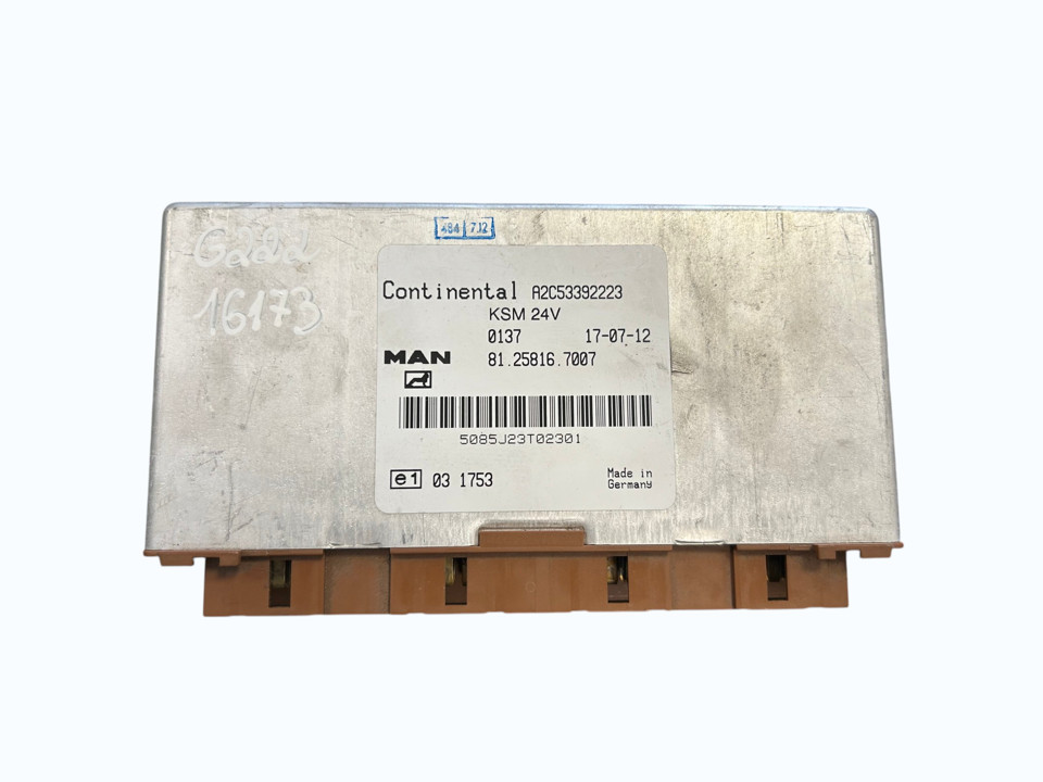 Control unit 81258167007 KSM MAN Trucks TGX I 2012