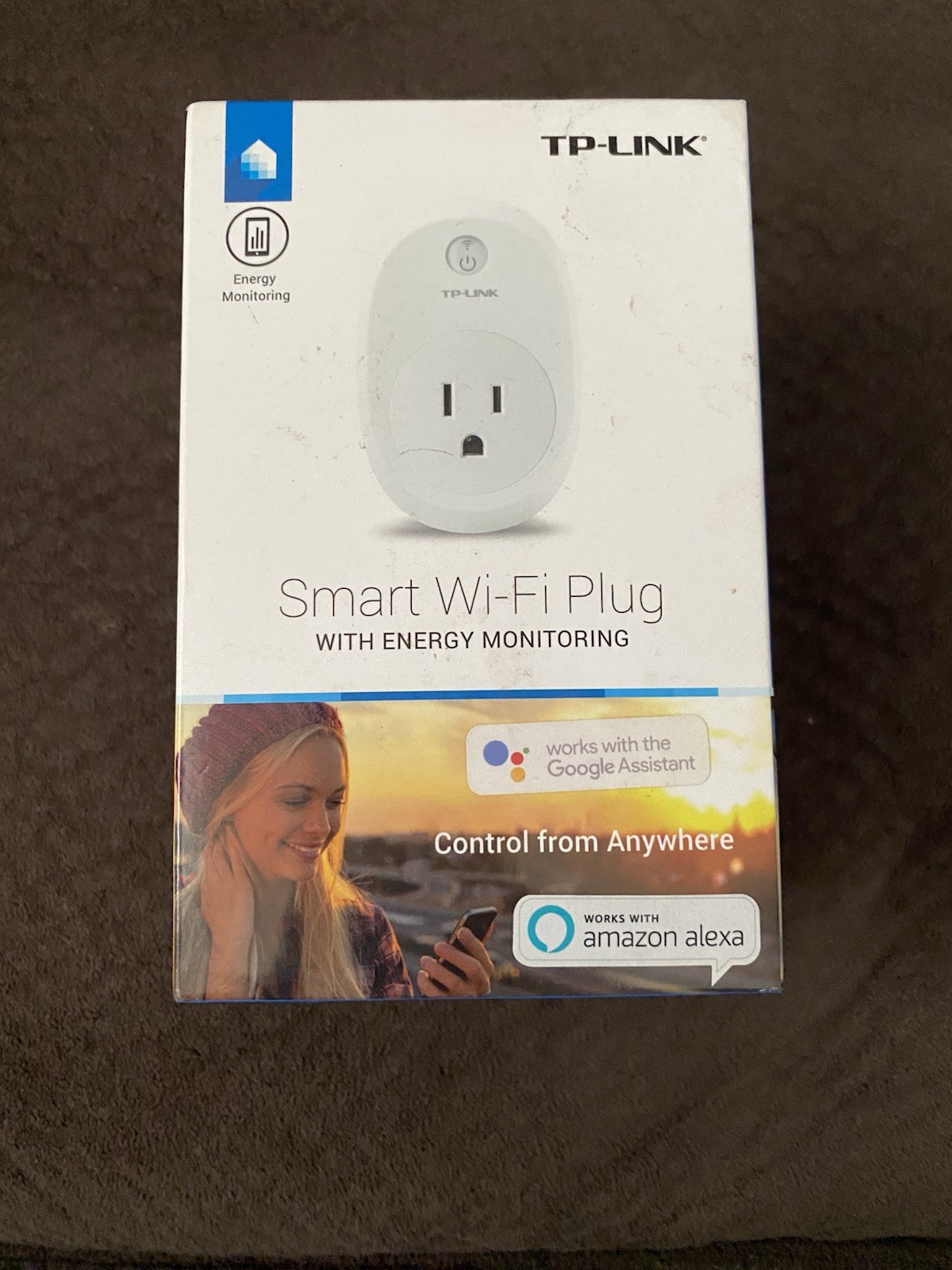 TP-Link Smart Wi-Fi Plug with Energy Monitoring Amazon Alexa