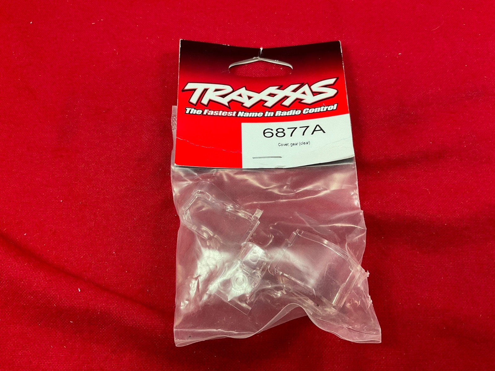 Traxxas 6877A GEAR COVER  (Clear) Slash 4X4, Raptor R Stampede 4x4 Jato 4x4