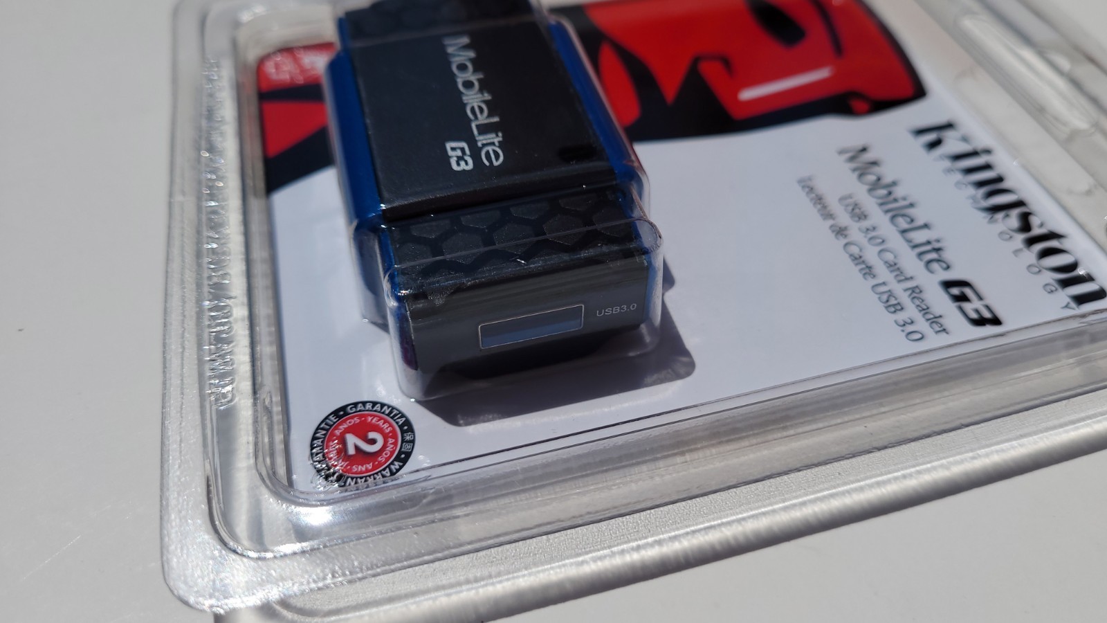 Kingston MobileLite G3 USB 3.0 Flash Memory Card Reader FCR-MLG3