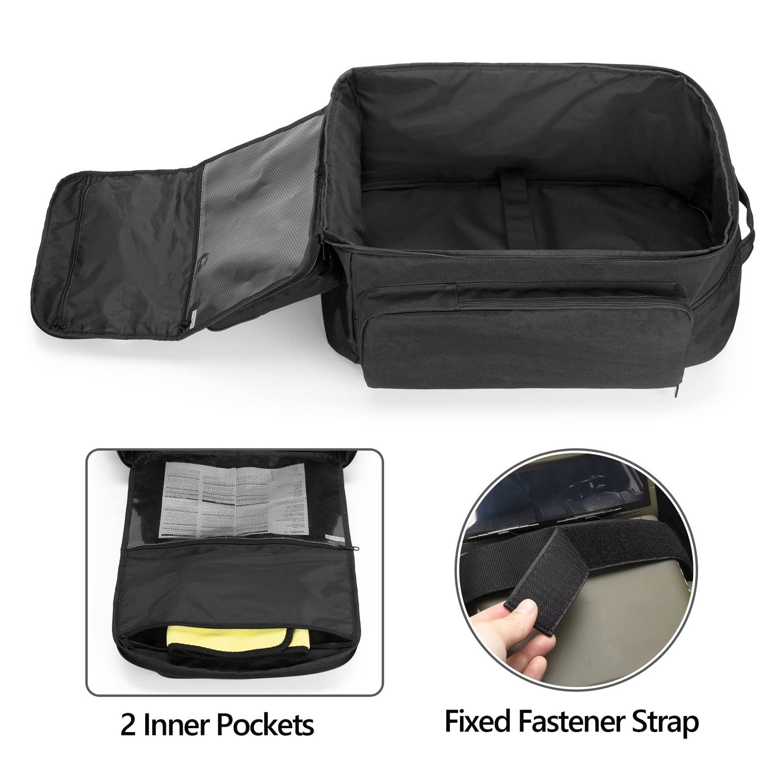 GOBUROS RC Backpack for 1/10 Car RC Storage Bag with Multi Pockets for Tools ...