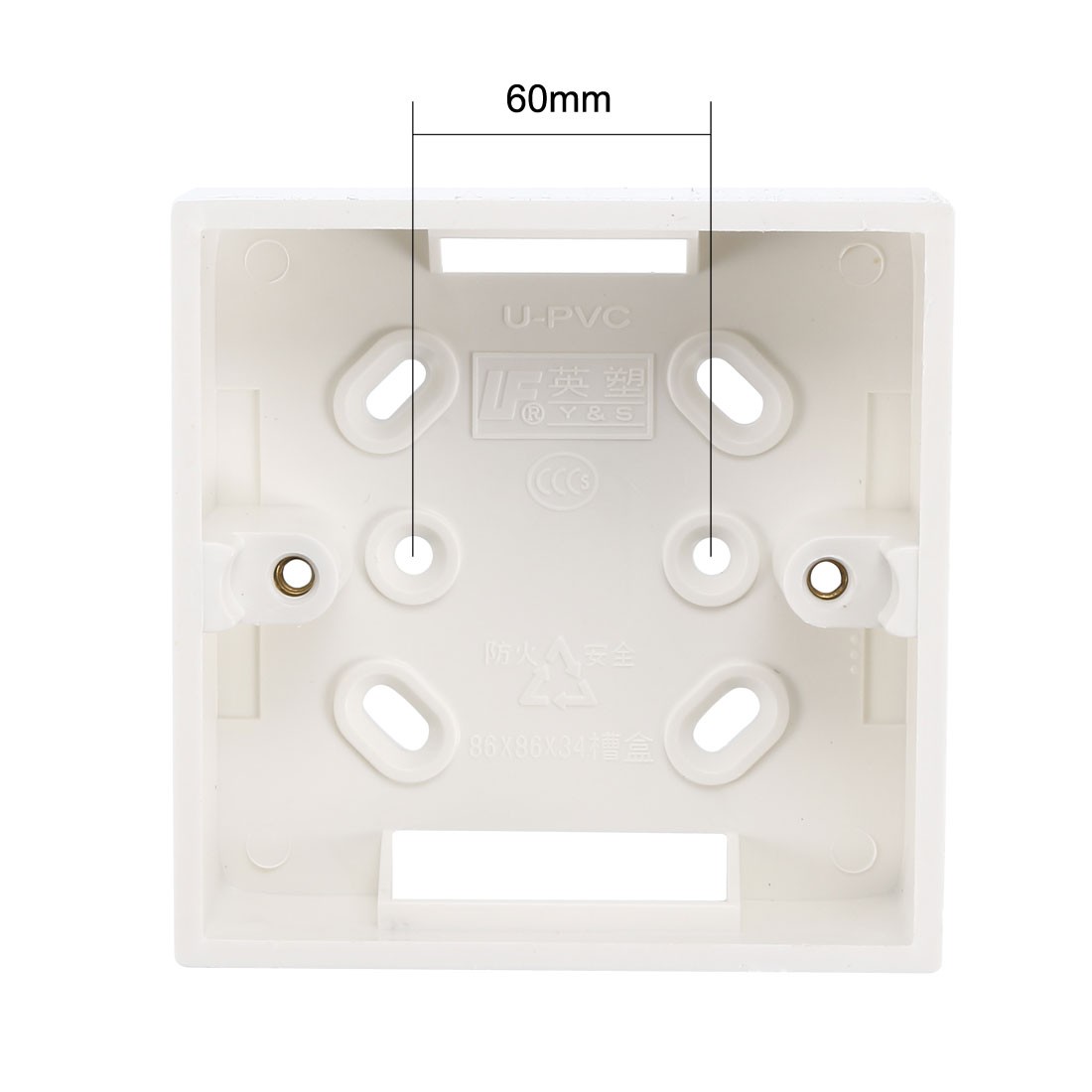 2 Pcs Wall Switch Box Electrical Outlet Mounting