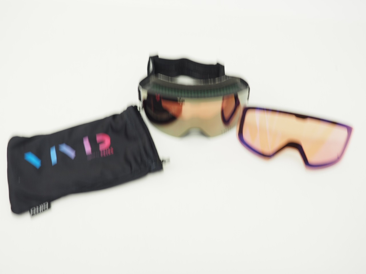 Giro Ella Women's Winter Sports Goggles Black & White w/ VIVID Copper Lens +1