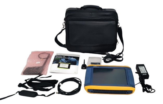 Fluke Networks OptiView OPVXGAC Network Analysis Tablet Fiber w/ Accessories