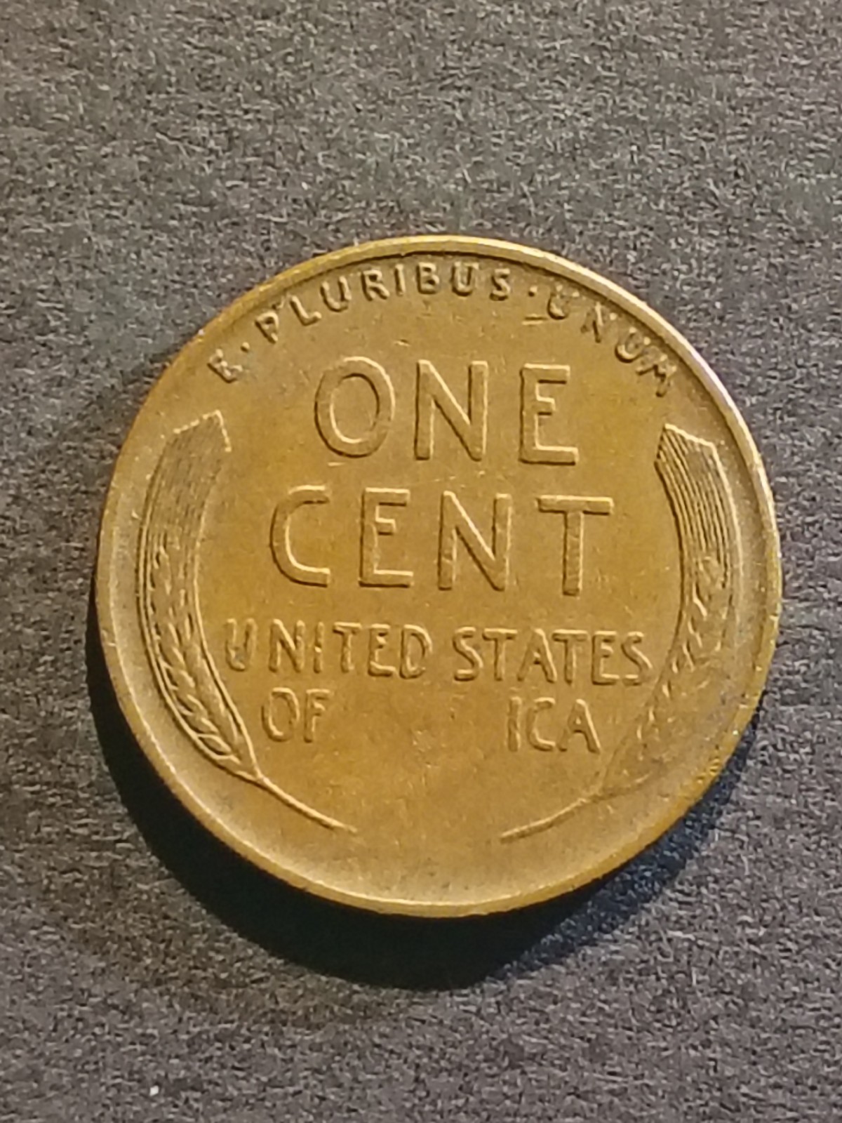 1940 ( NMM ) Strike Through R "Amer " Is Missing Circulated BN