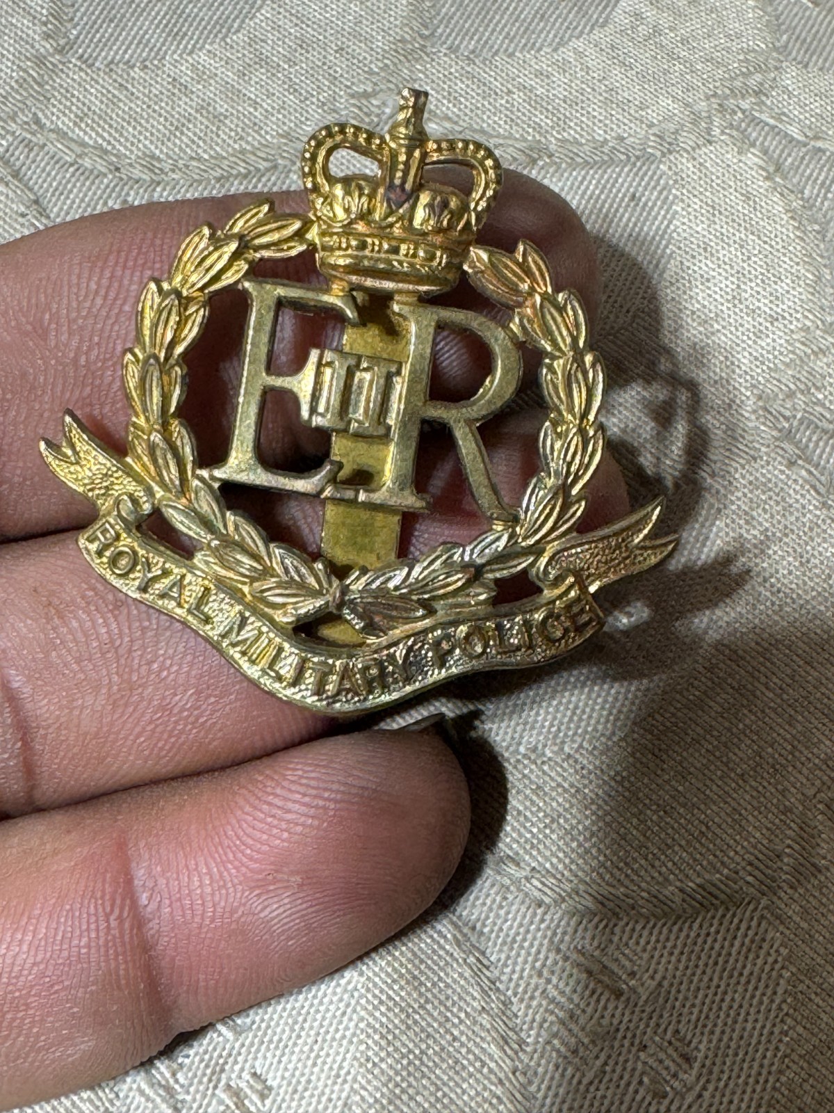 The British Army Royal Military Police Cap Badge