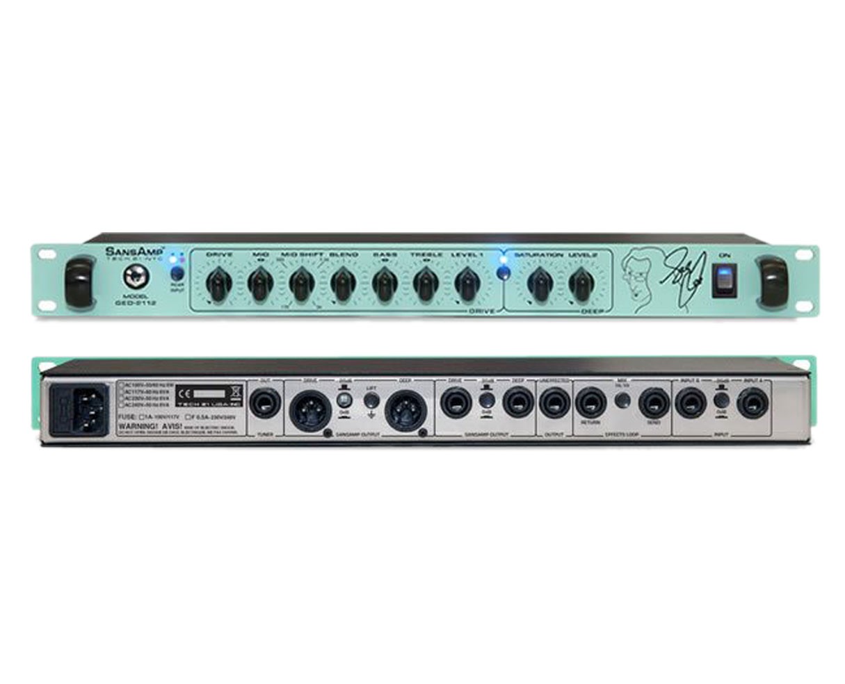 Tech 21 SansAmp Geddy Lee Signature Rackmount Bass Pre-Amp