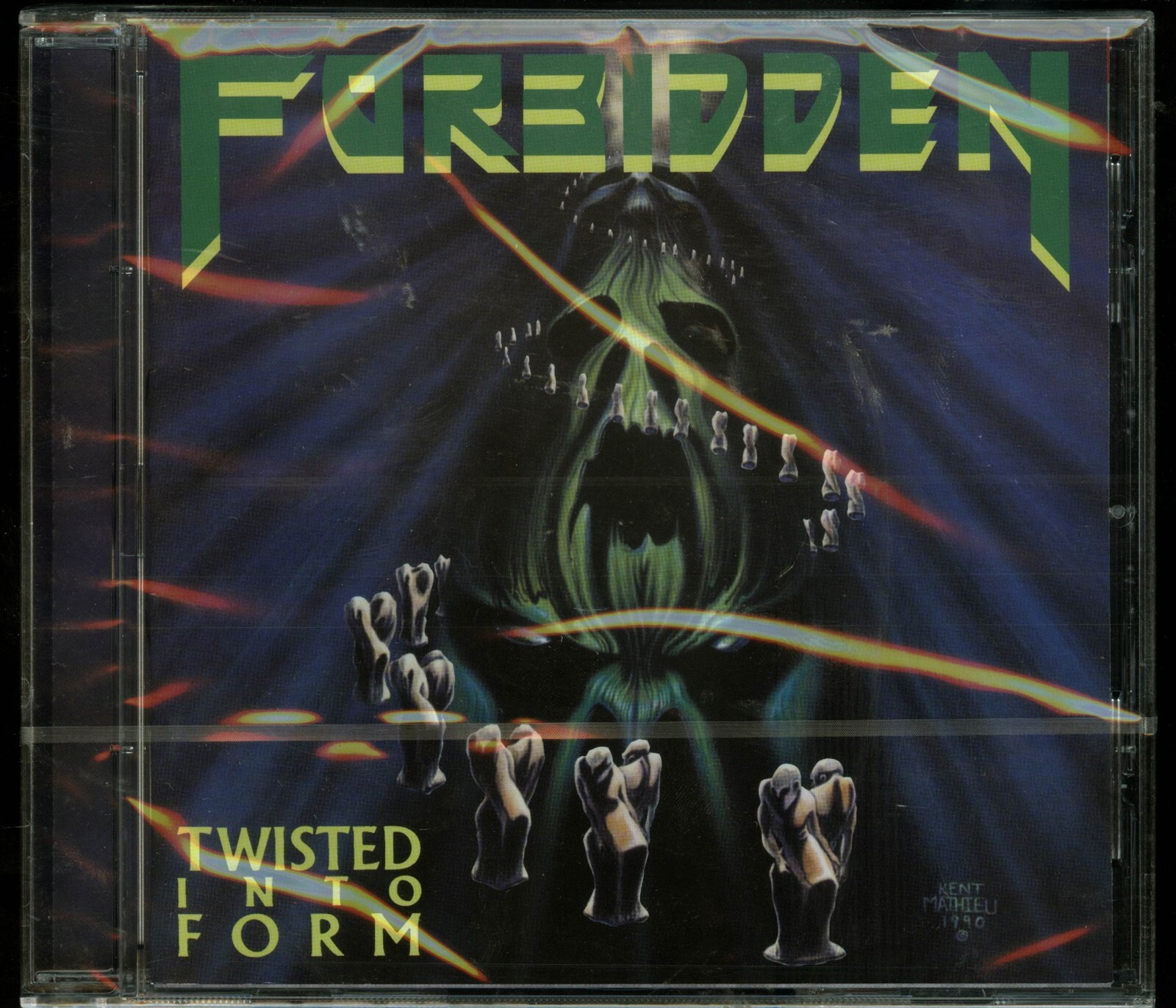 Forbidden Twisted Into Form 2008 Remaster German Press CD new