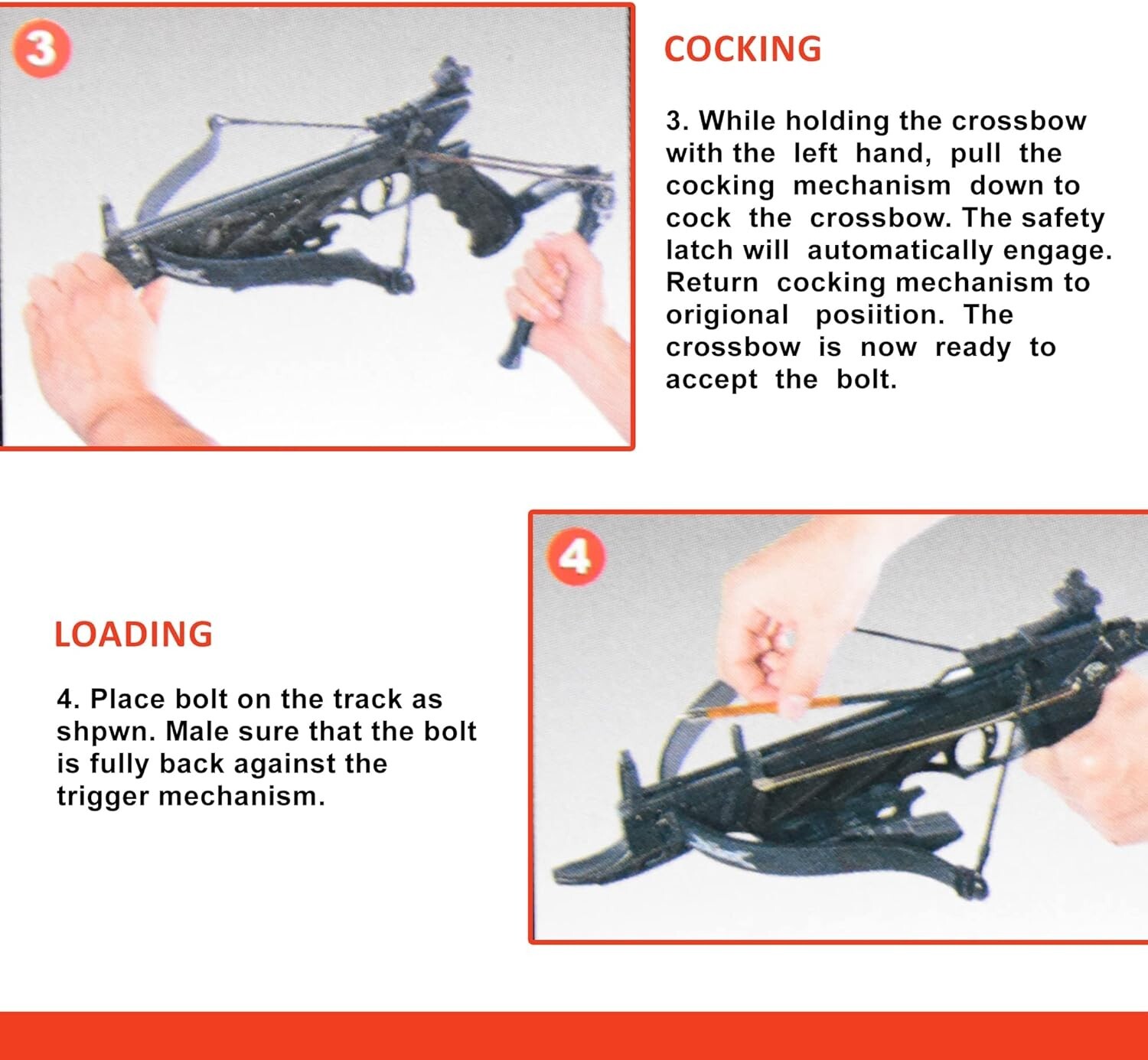 Cobra-System Self-Cocking-Pistol Crossbow 80 lbs 225 FPS