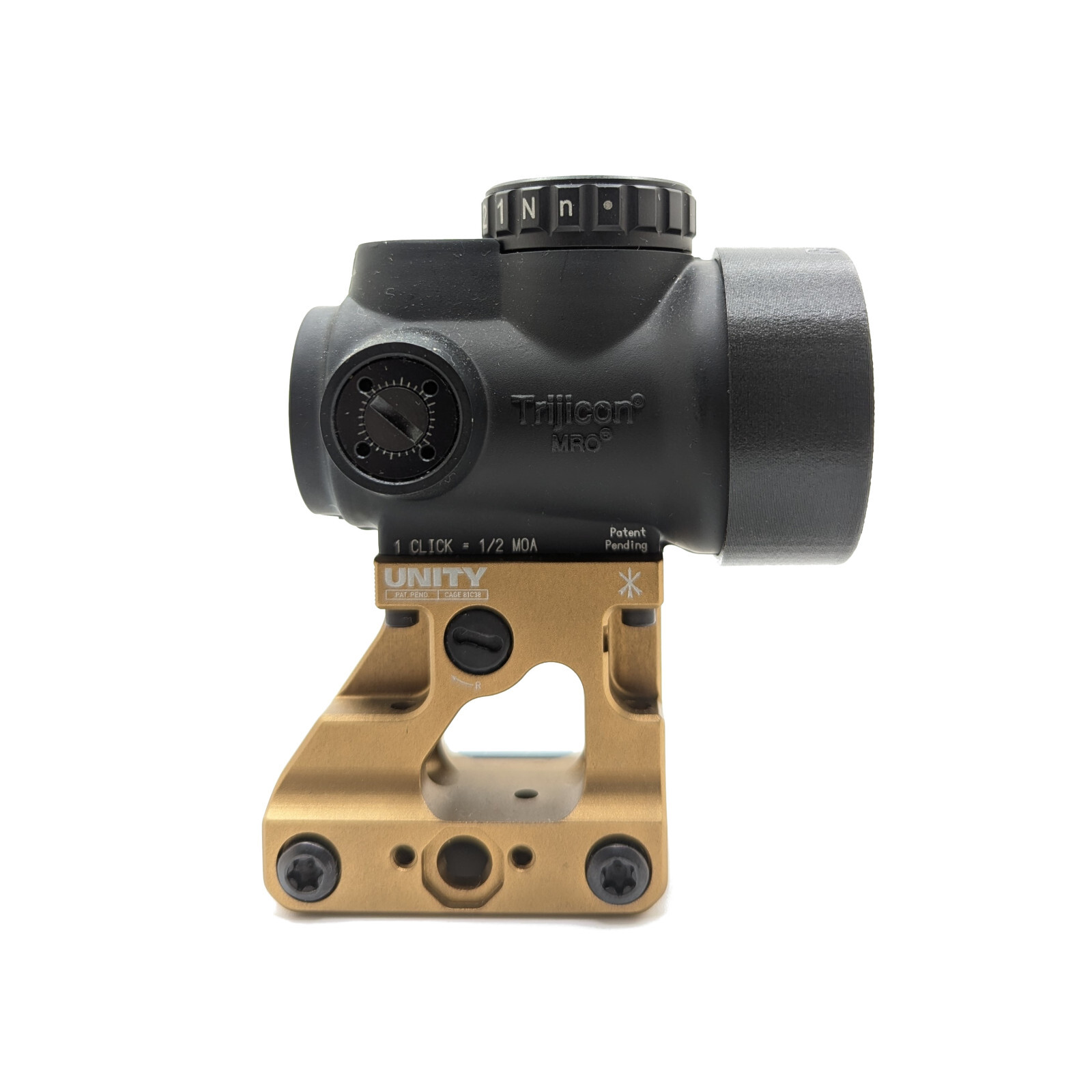 Open Center Killflash Anti-Reflection Device for Trijicon MRO / MRO HD Red Dot