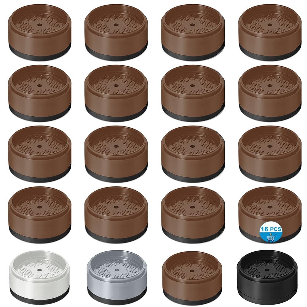 Bed Risers Stackable 16 Pack 1-4 Inch Heavy Duty Adjustable for Sofa Chair