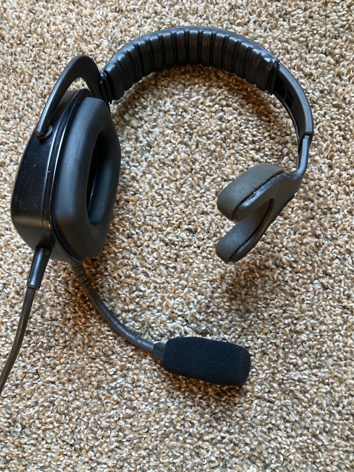 Portacom H-200S Headset (Single Muff)