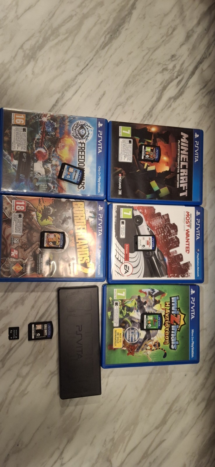 Psvita Game Bundle, And A 4 Gb Memory Card +  Game case.