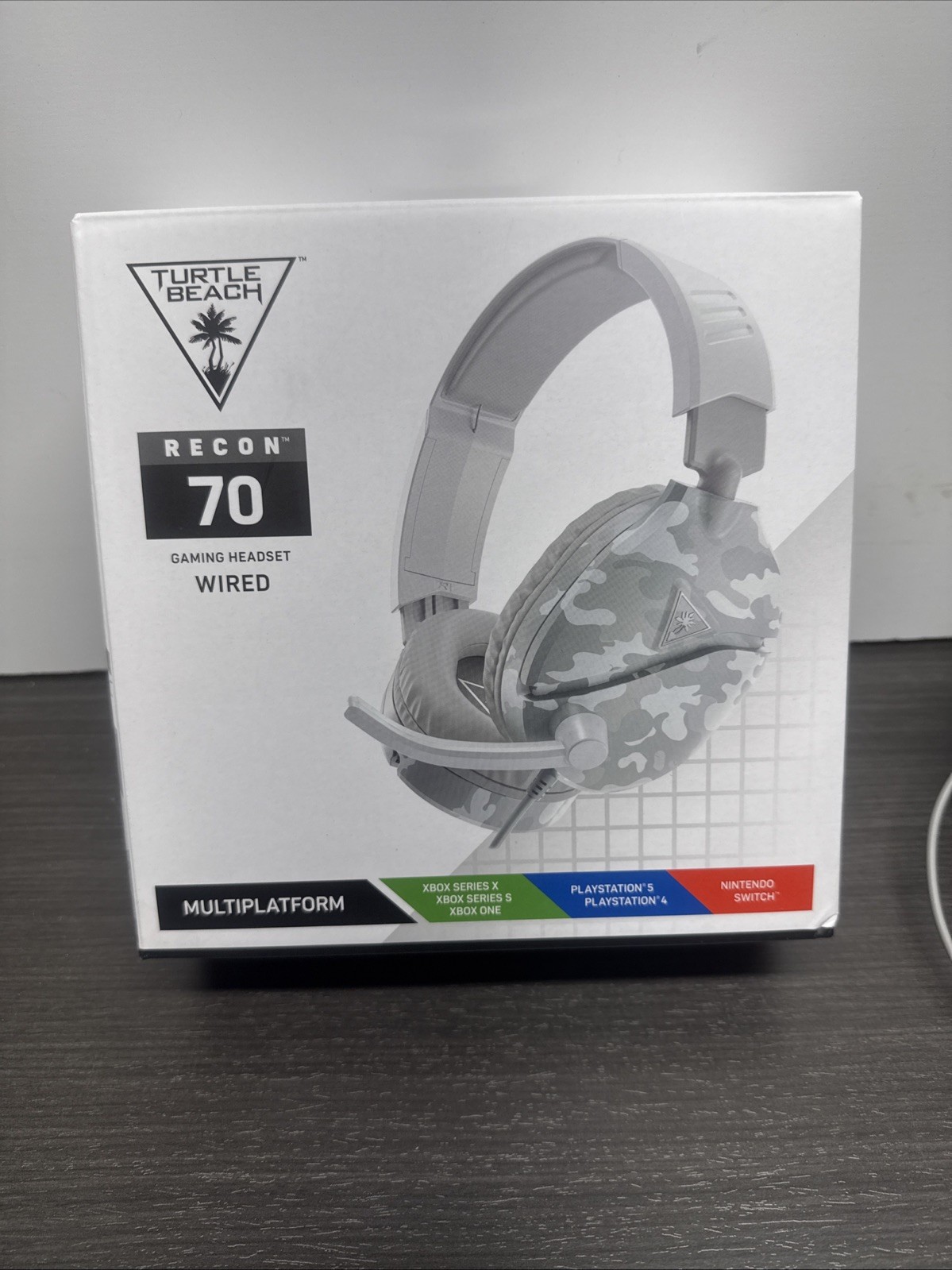 Turtle Beach Recon 70 Wired Gaming Headset Multiplatform w/ Mic, Camo