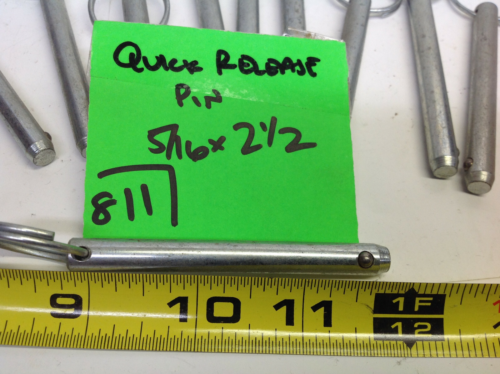 (1 lot 20pcs) 5/16" x 2-1/2" Quick Release Pull Ring Pin (#811-E-1)