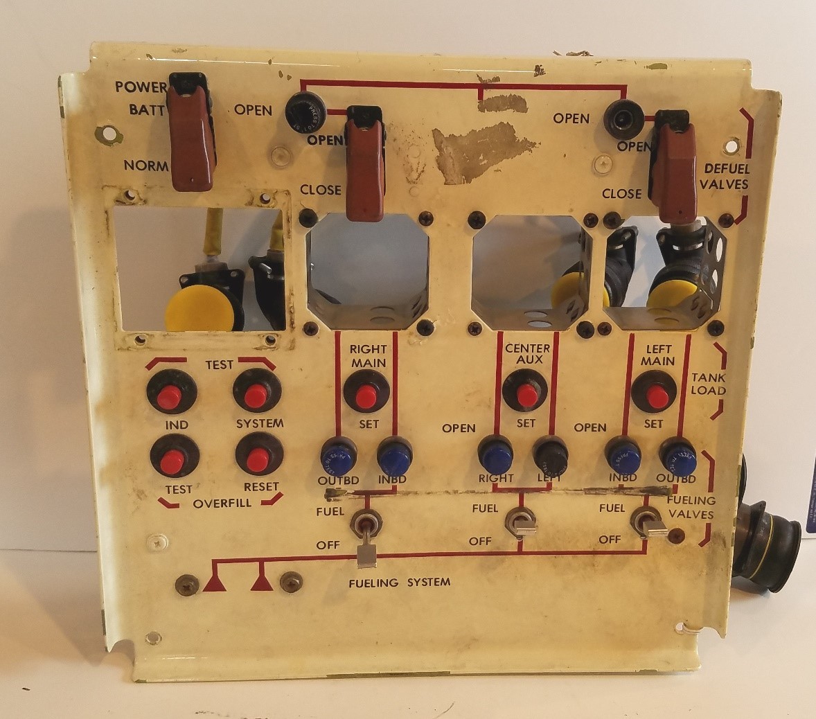 Boeing 757 Aircraft Fueling Control Panel 31410030-68