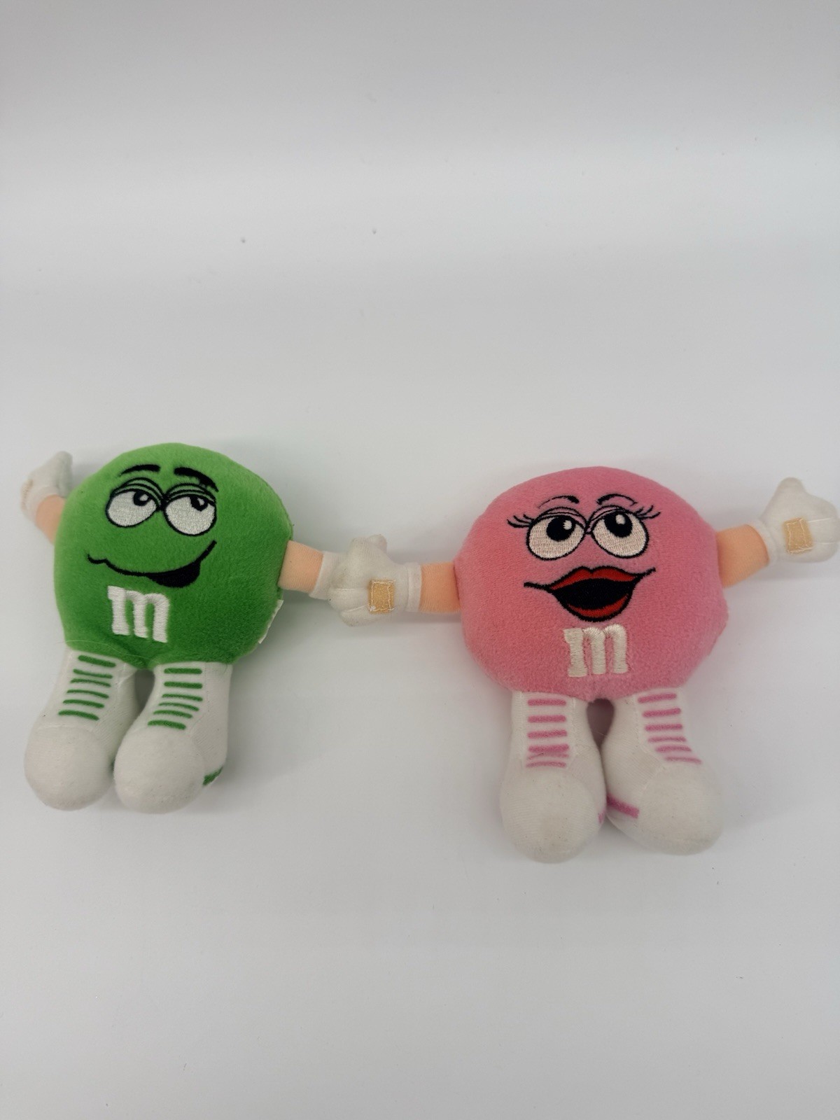 M&M's Mini Swarmees Plush Toys From 1998 Set of 2