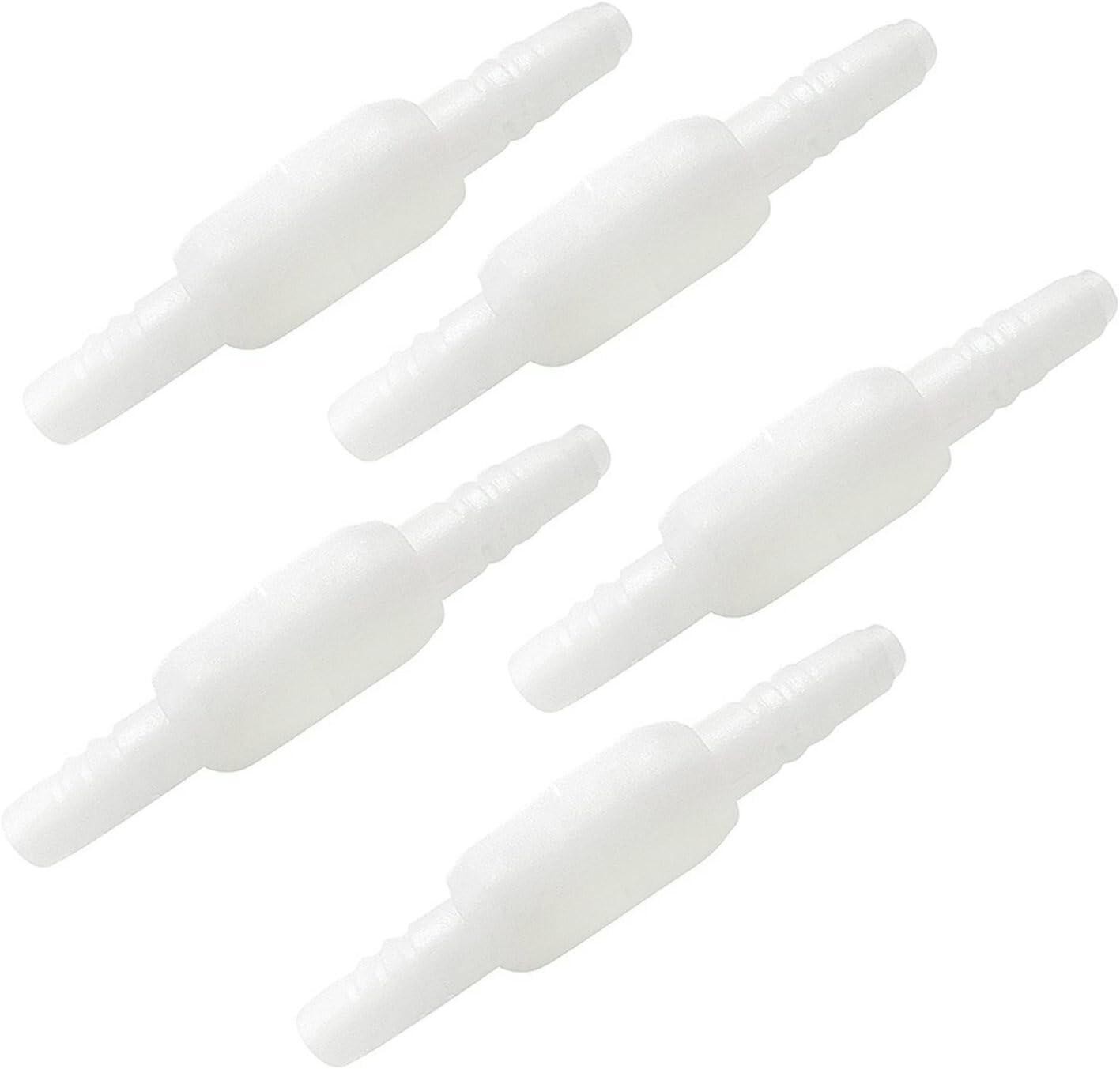 5-pack Oxygen Tubing Swivel Connectors - 360â° Rotation for Cannulas & Hoses