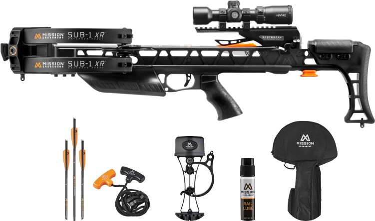 Mission Crossbow Sub 1 Xr - Package 410fps Black