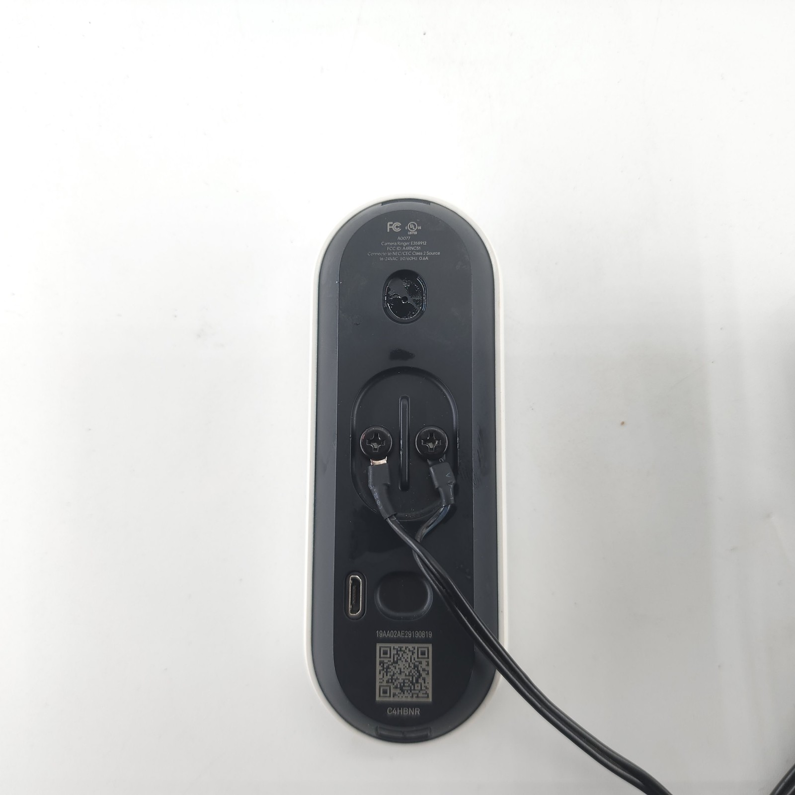 Google Nest Hello Video Doorbell (Wired) Model NC5100US - Excellent