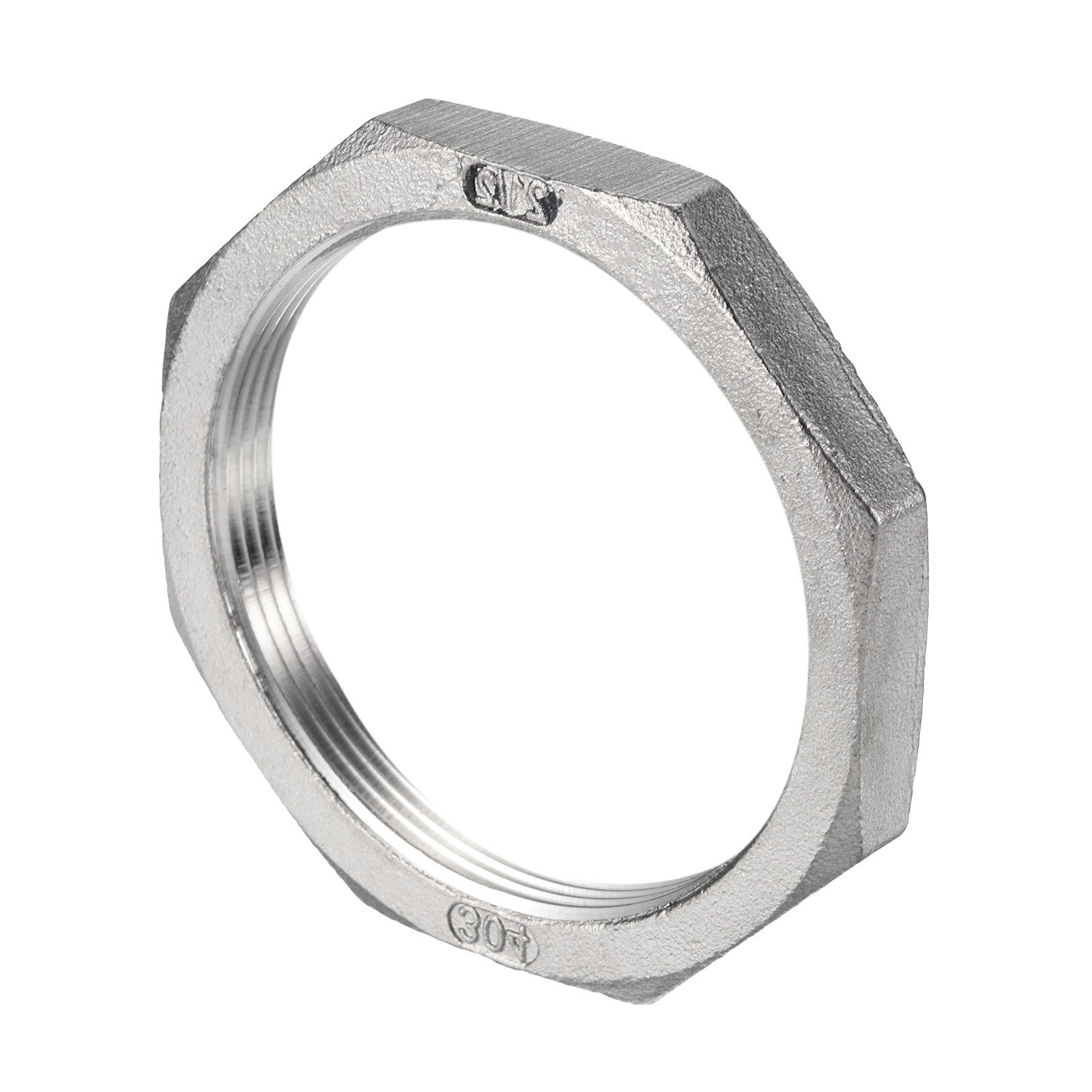 Cast Pipe Fitting Hex Locknut Nut G 2 1/2" Female Thread (DN65)