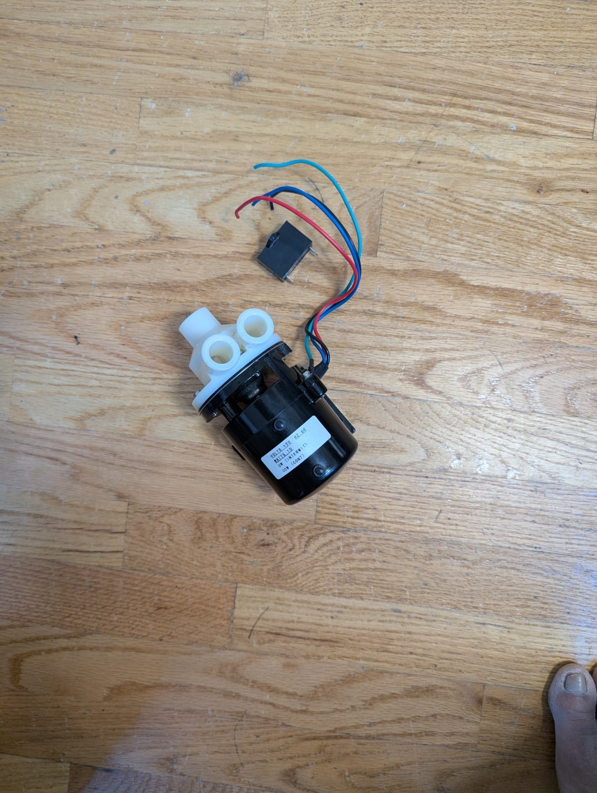 ICE MACHINE WATER PUMP MOTOR