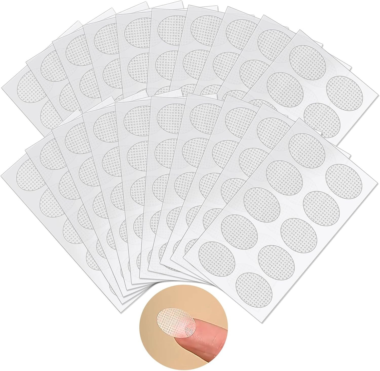 Earring Stickers Split Earlobes 200 Pcs Earring Support Patches Heavy Earrings