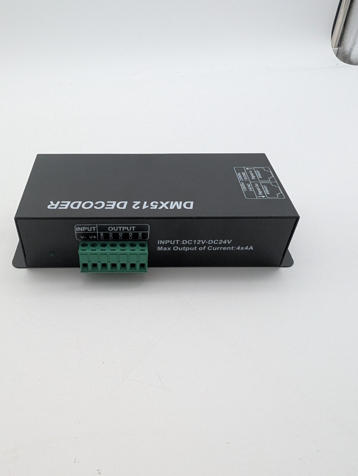 DMX 512 Digital Display Decoder Dimming Driver DMX512 Controller for LED RGBW