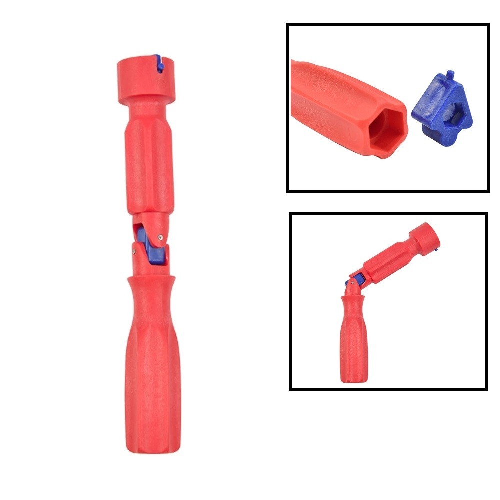 Easy Loosening Toilet Seat Fitting Tool Professional Toilet Seat Repair Wrench