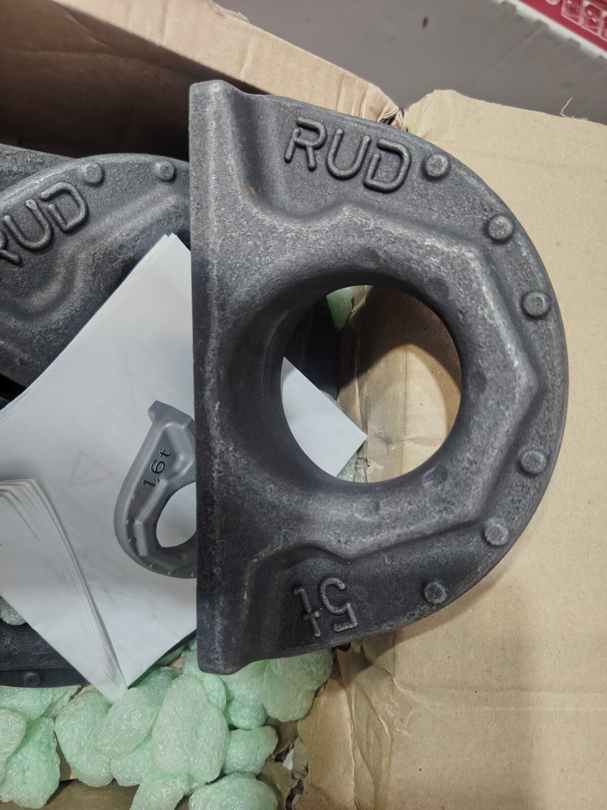 RUD ABA 5t - 4pcs lifting point for welding, loadable from any direction