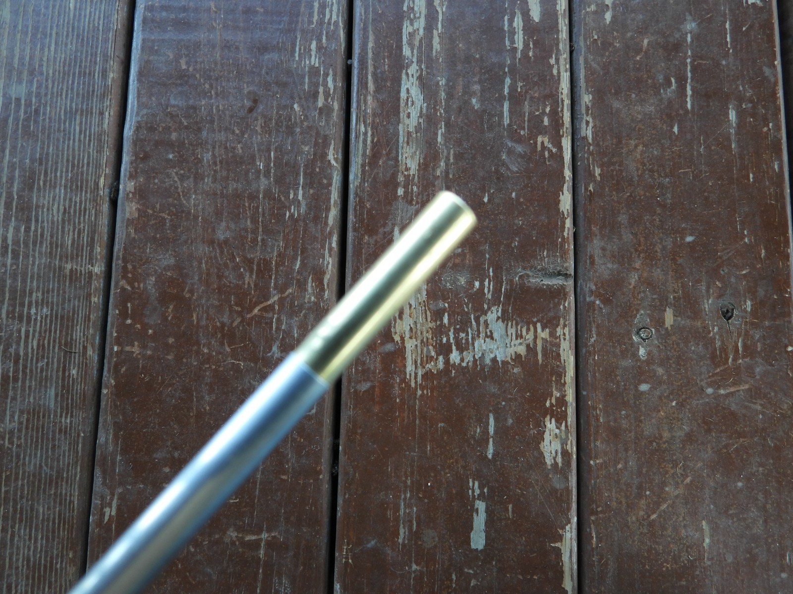 CVA Custom Made Kentucky Pistol Ramrod Solid Aluminum With Brass Threaded Ends