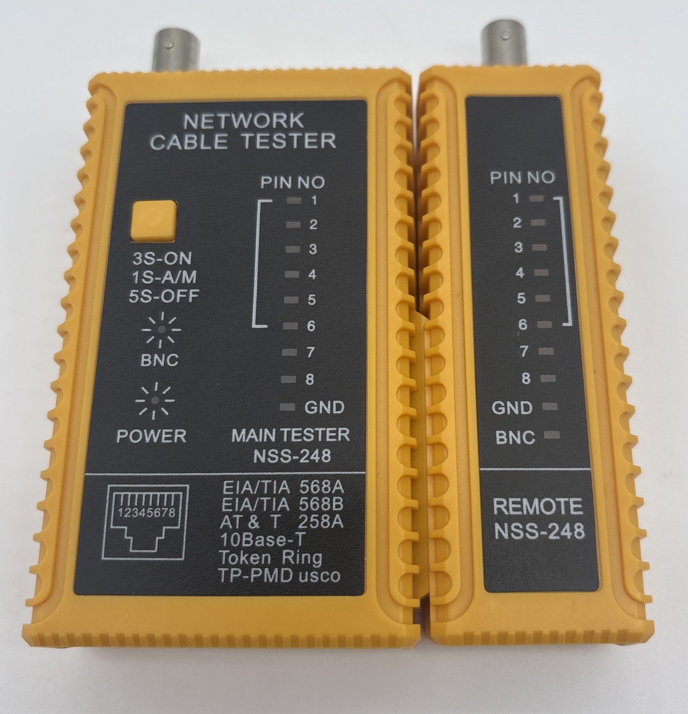 Cable Tester NSHL468 RJ45-RJ11 Multi Functional Network LAN Cable New