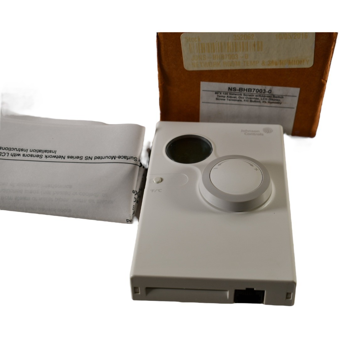 NEW Johnson Controls NS-BHP7003-0 Room Humidity And Temperature Sensor 1K ohm Pl