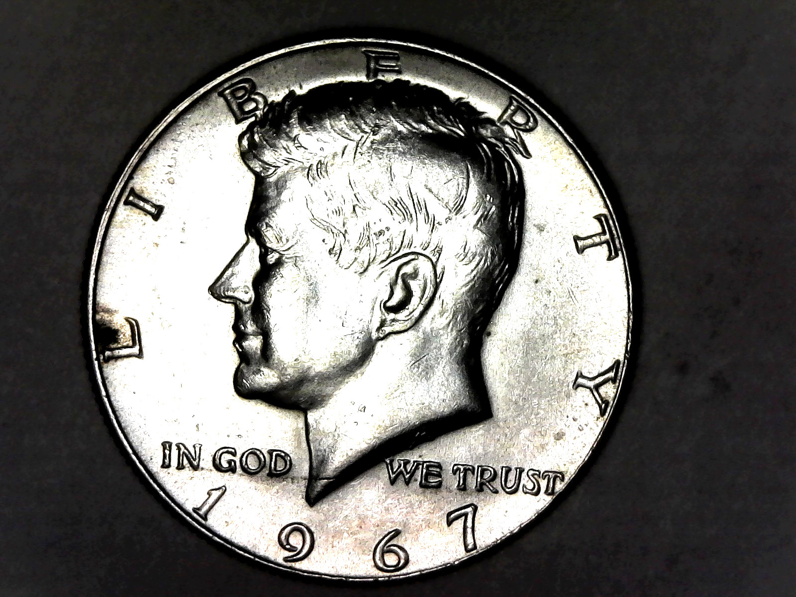 1967, Kennedy Half Dollar-AU