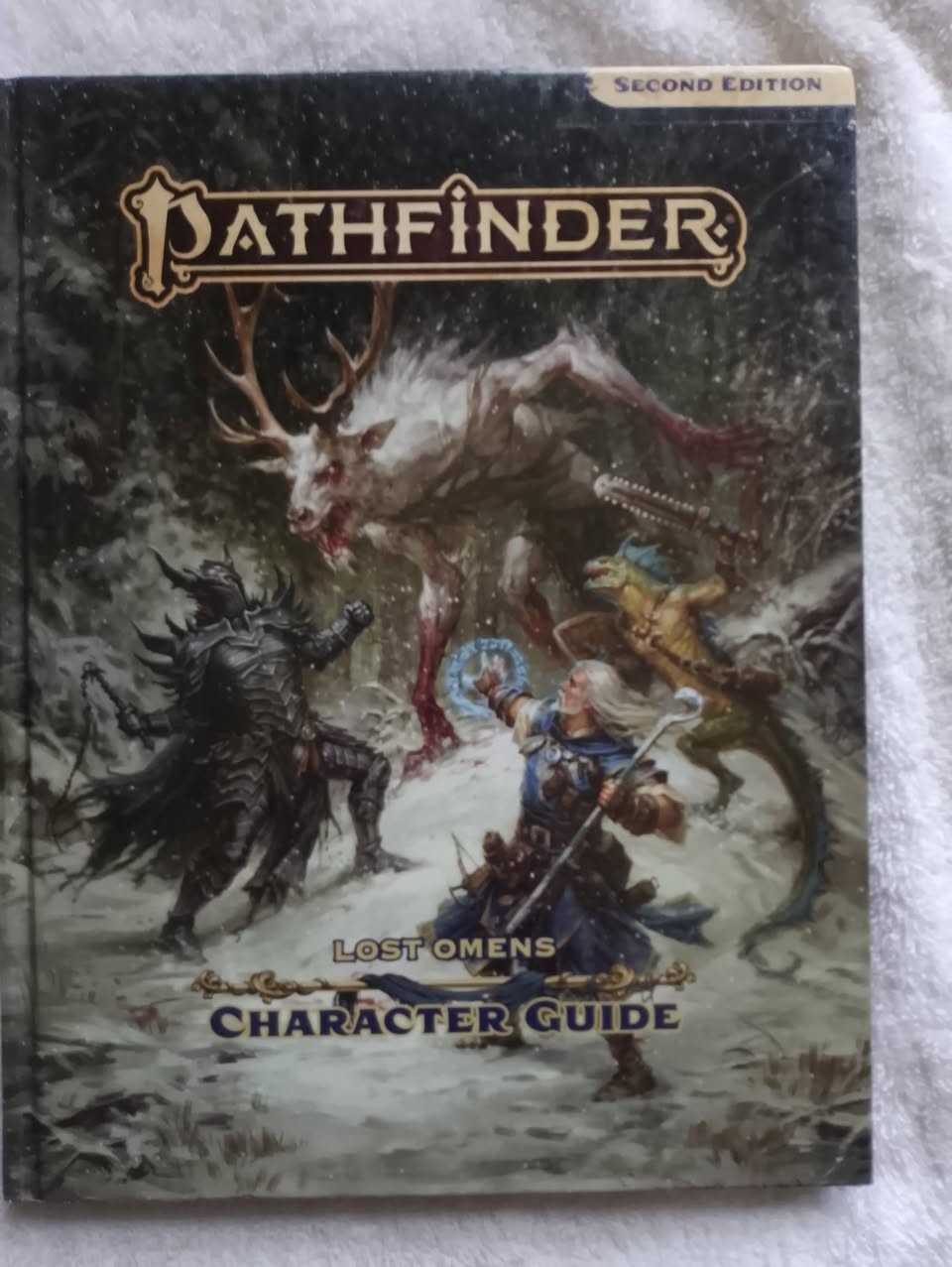 Pathfinder 2e Character Guide Hardback GOOD CONDITION