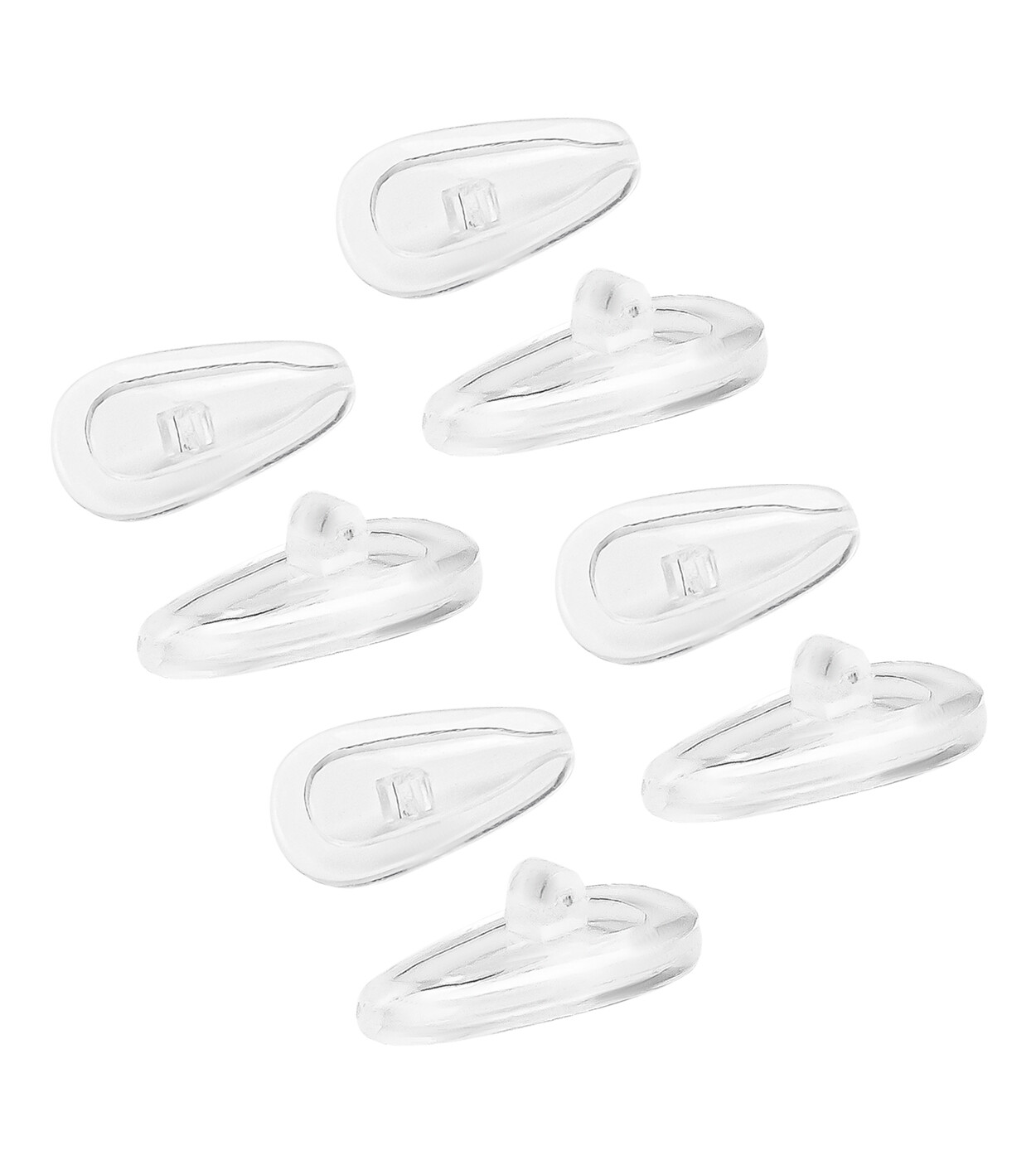 Clear Replacement Nose Pads for Costa Del Mar Skimmer Non-Slip Nose Pieces