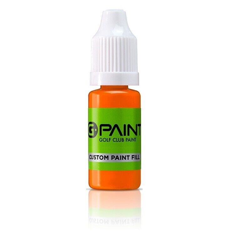 G-Paint Golf Club Paint - 10ml Bottle -ORANGE-Paint Fill or Refurbish Golf Clubs