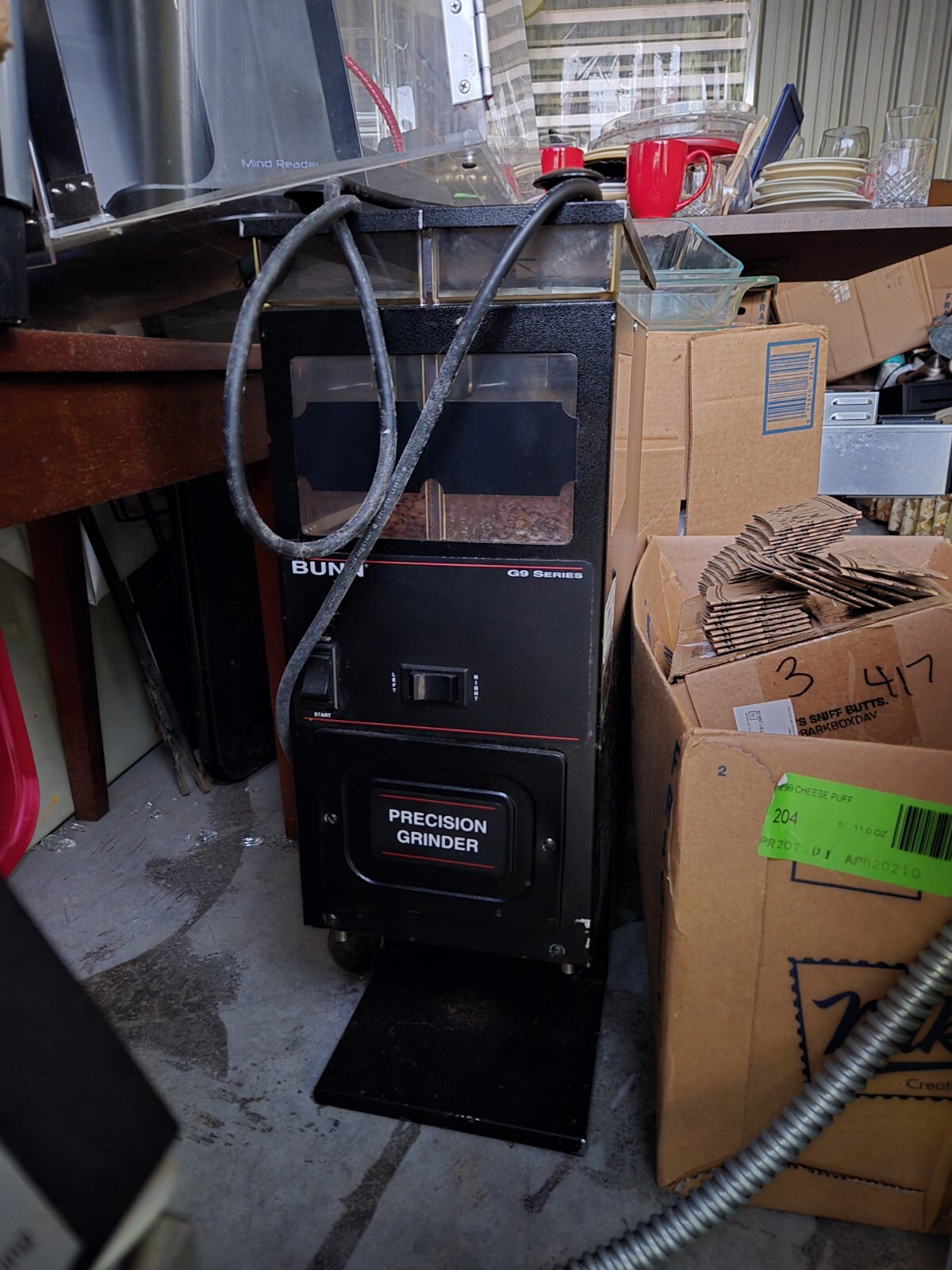 Bunn G9 Series Commercial 2 Chamber Precision Coffee Grinder