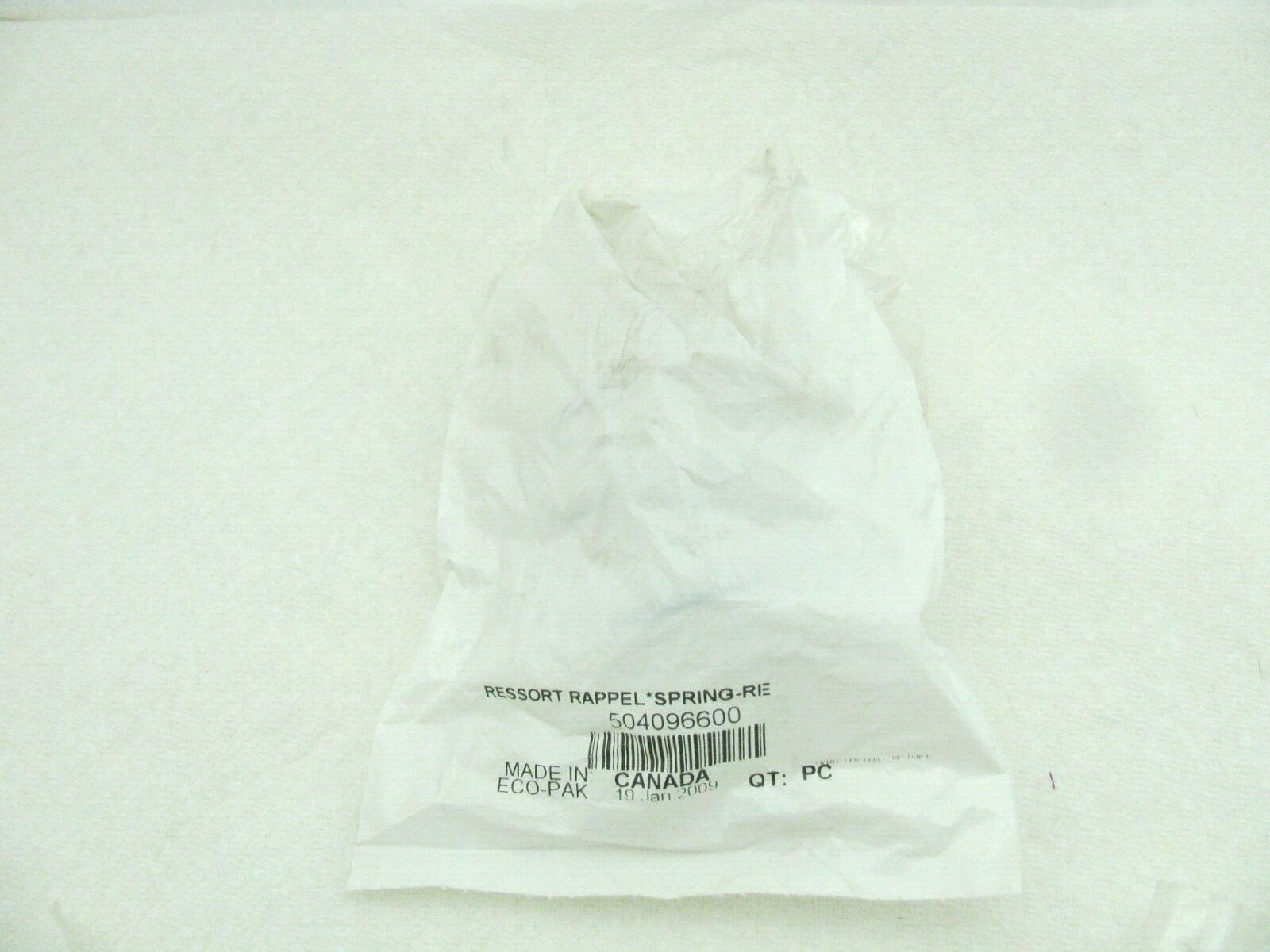 Ski Doo OEM Release Spring 504096600