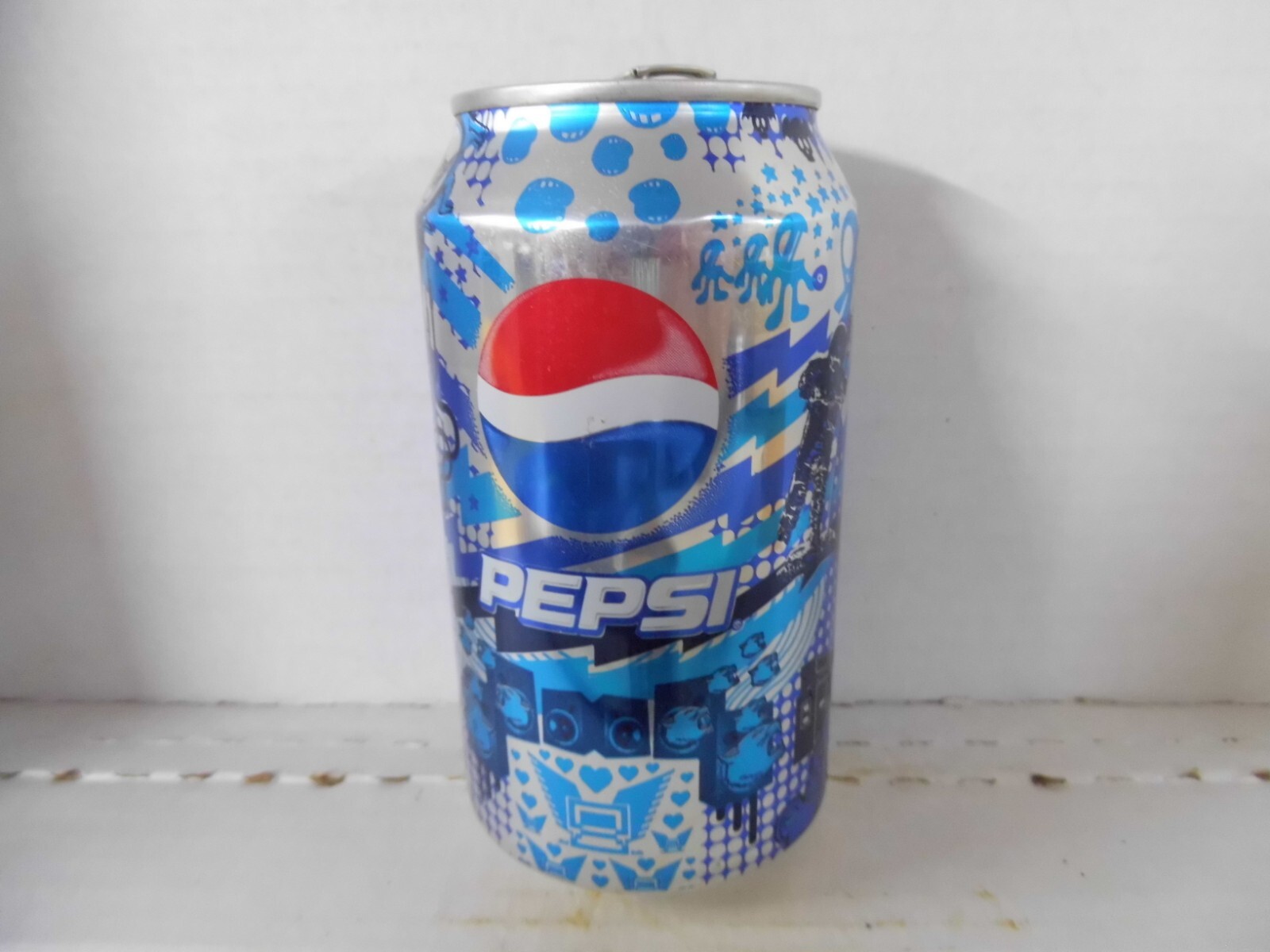 PEPSI MTV 2006 ALUMINUM SODA CAN~PEPSICO INC,PURCHASE,NY