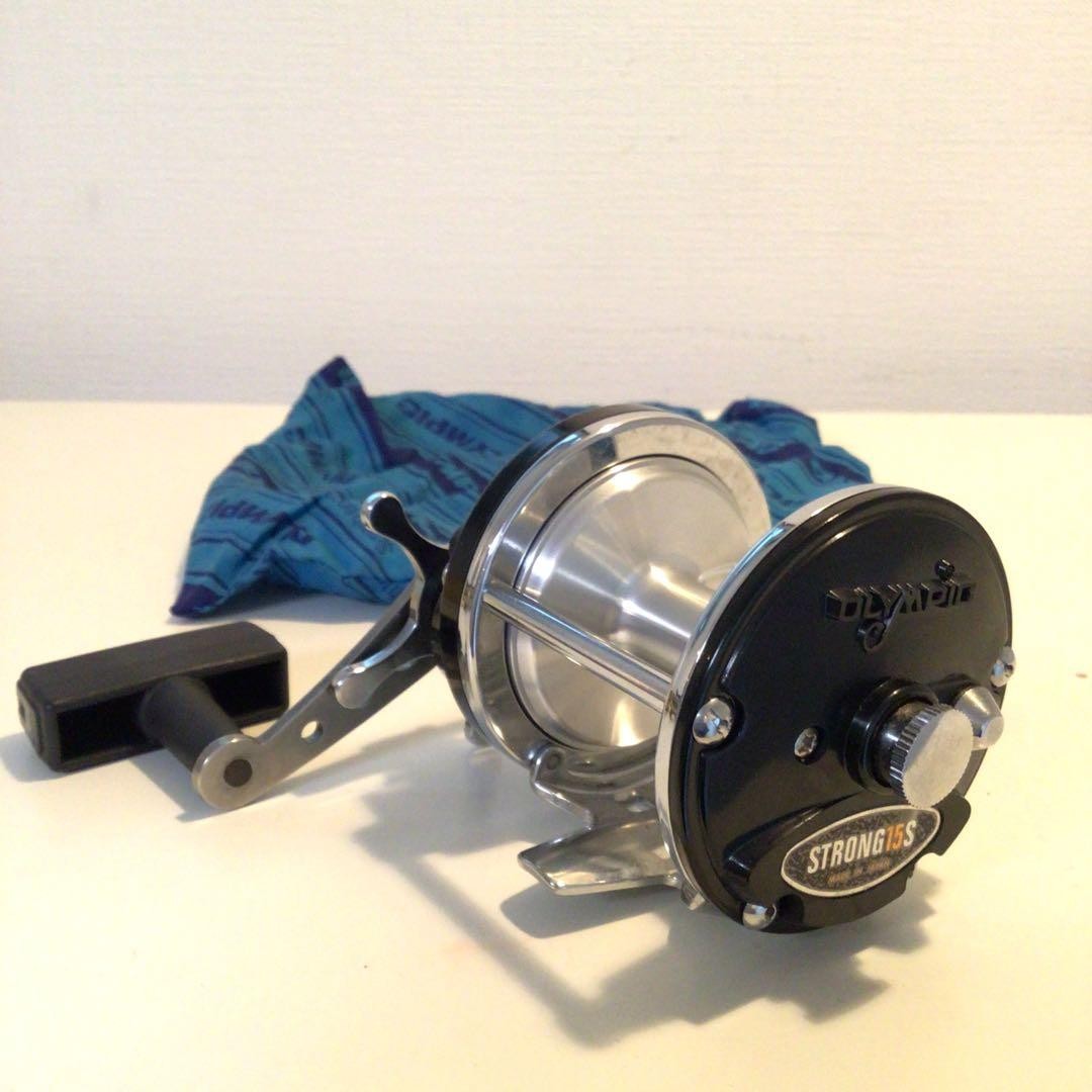 Vintage Retro Olympic Strong 15S Bait Reel JPN Vintage Retro Rare Fishing Reel M